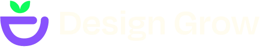 Logo of Design Grow, a design subscription agency