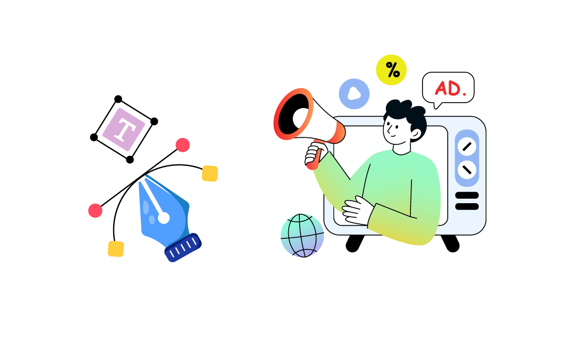 Marketing expertise at the core of Design Grow delivers strategic design solutions, standing out from Superside.