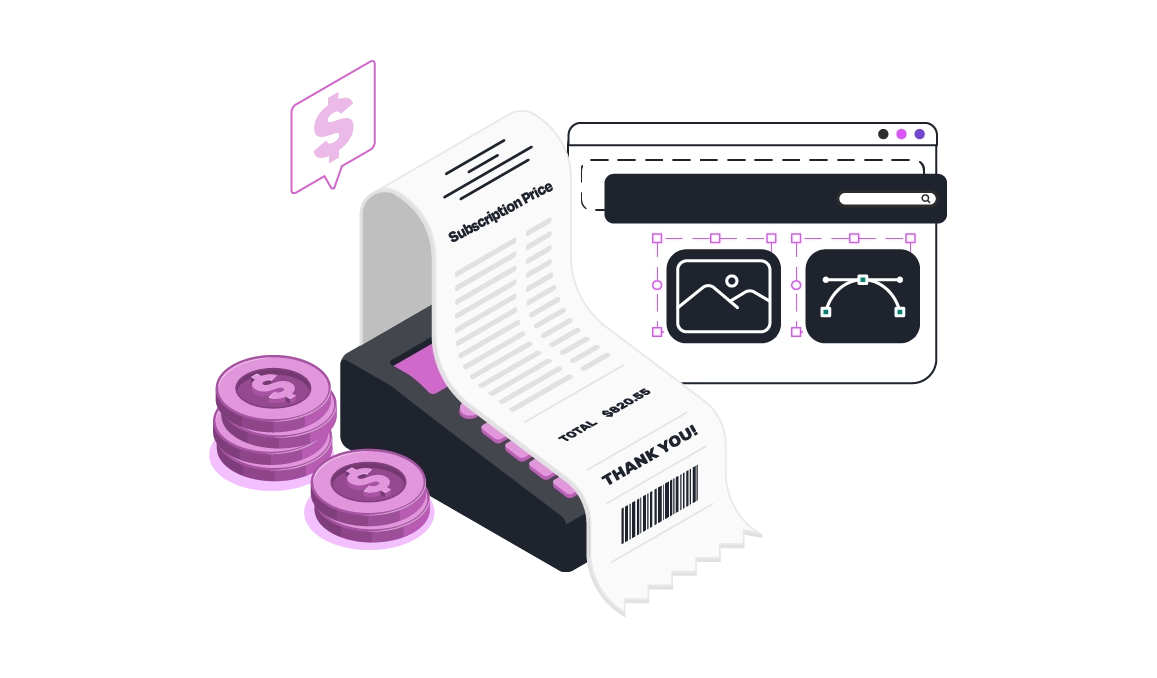 Clear, predictable pricing by Design Grow provides transparency and value compared to Superside.