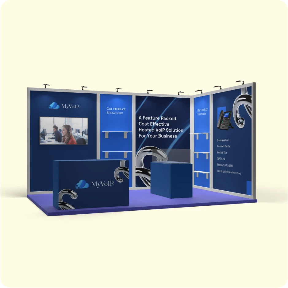 Clean promotional materials design services by Design Grow agency