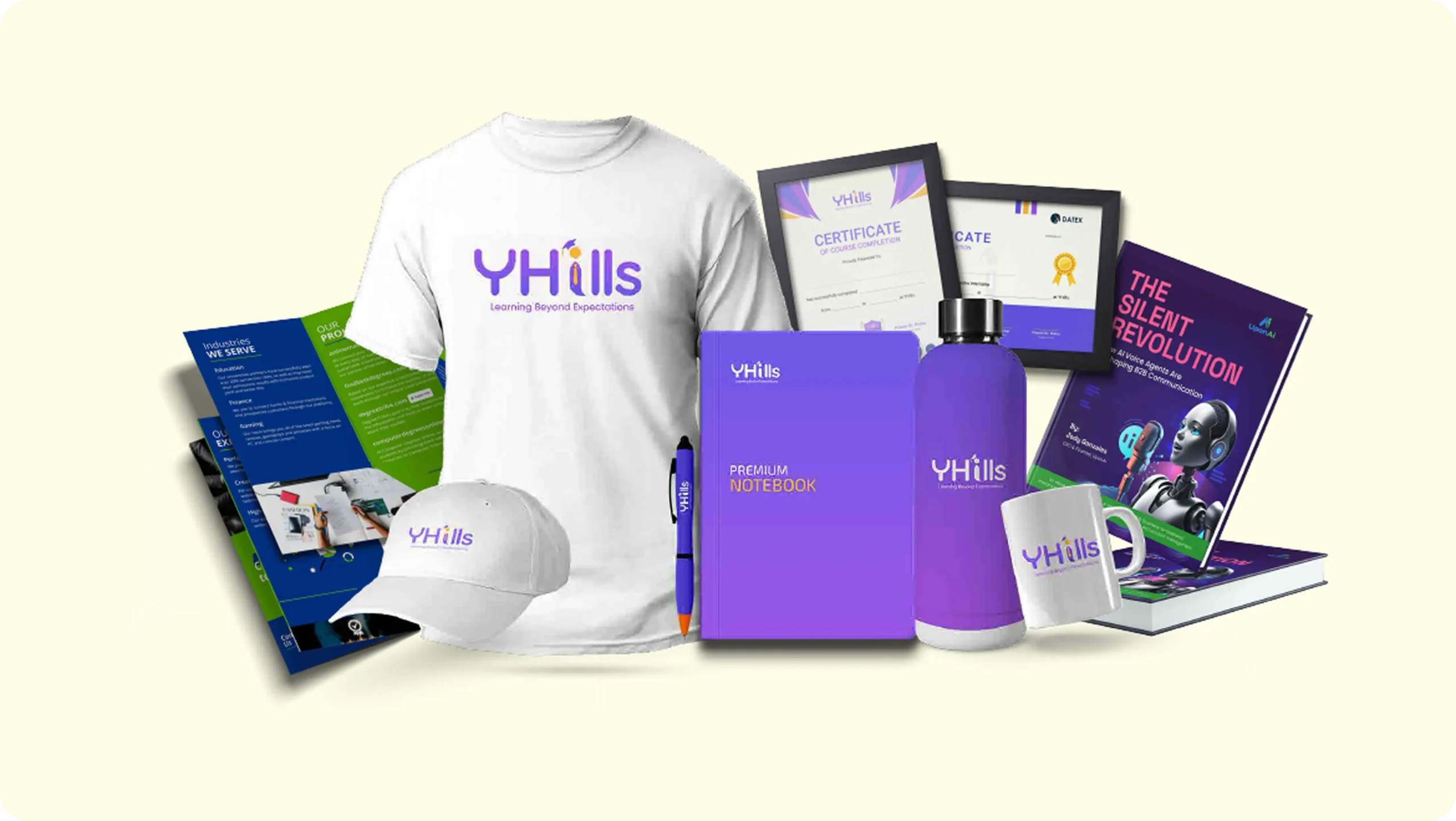 Image representing multiple graphic design solutions